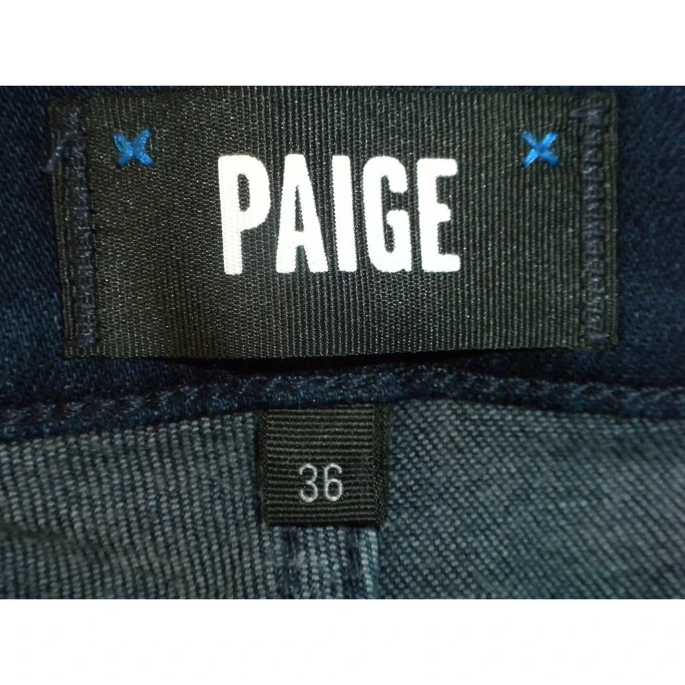 Paige Jeans Mens 36x34 Blue Jaydon Wash Denim Normandie Transcend Vtg Straight